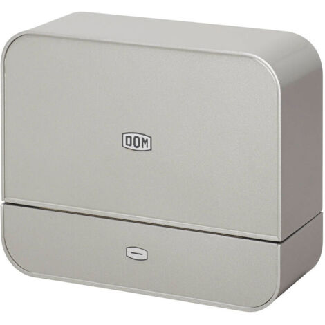Serrure électromagnétique en applique inox pour issue de secours 24V exiDOM 400 (1/5)