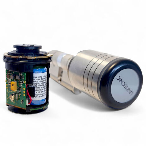 Bouton électronique exterieur avec batterie pour cylindre ENiQ V1 DOM (1/5)