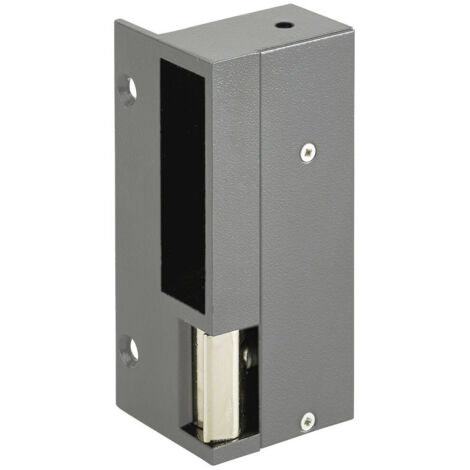 Gache électrique en applique à émission Beugnot 120 mm 24V gauche tirant pour serrure verticale (1/5)