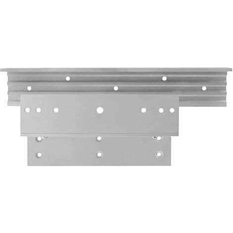 Équerre en Z et L pour ventouse aluminium 250x45 mm épaisseur 1 mm avec fixations (1/5)