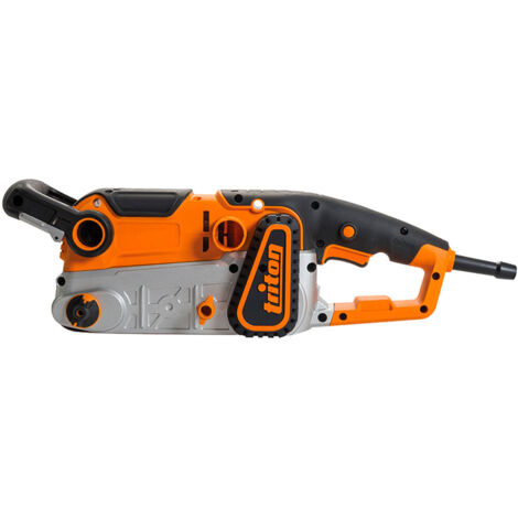 Triton – Ponceuse à bande électrique 75mm TA1200BS – 1200W – Vitesse variable 200-450 m/min – Pour bois, métal et plastique
