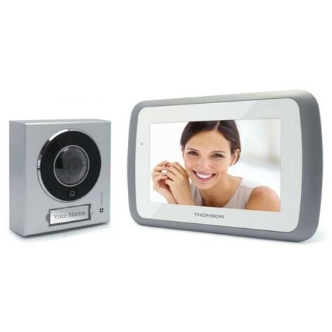 Somfy 2401446 - Visiophone V500, Interphone Video ecran tactile 7