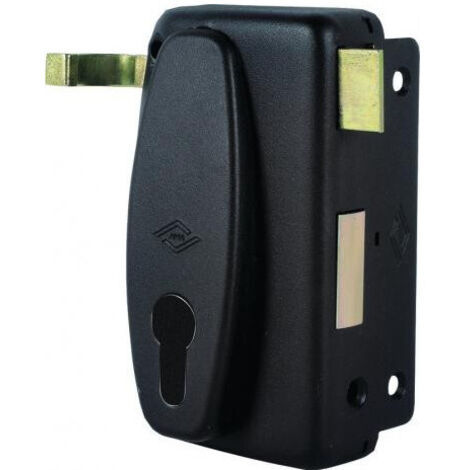 JPM – Serrure électrique à tirage gauche – Profil européen vertical – Coffre 82x132mm – Résistante aux usages intensifs – Compatible tous cylindres
