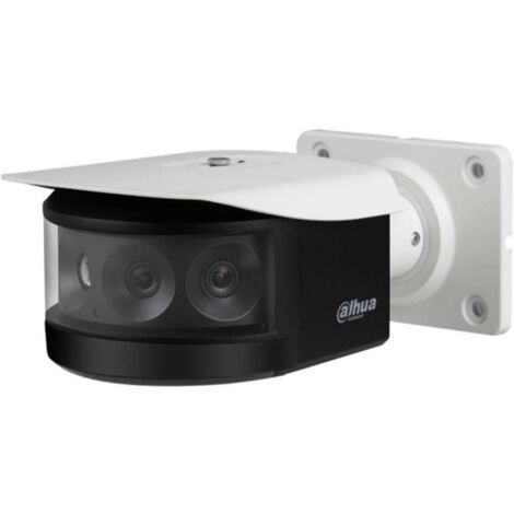Dahua – Caméra bullet IP 180° avec 4 capteurs 2 Mp – Vision nocturne jusqu'à 30 m – Alimentation PoE – Résistante à l'humidité et antivandalisme - IPC-PFW8800-A180