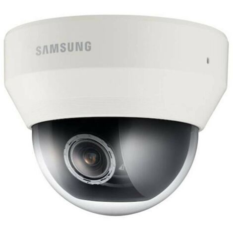 Samsung – Caméra dôme IP plafond Full HD 1080p – Compatible NVR – Alimentation PoE – 60 ips – Angle d'inclinaison ajustable - SND-L6083RP