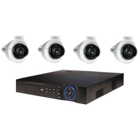 Kit de Vidéosurveillance Dahua DVR HCVR8208AS3 et 4 Caméras Dôme HDCVI PTZ SD502251HC (1/3)