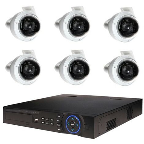 Kit de Vidéosurveillance Dahua DVR HCVR8208AS3 et 6 Caméras Dôme HDCVI PTZ SD502251HC (1/3)