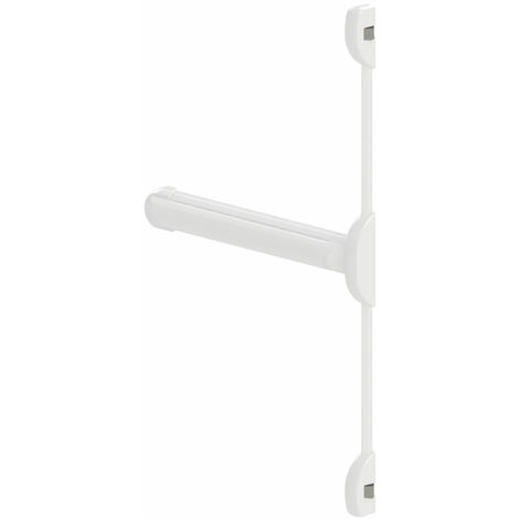 Serrure barre Anti Panique Touch Bar 2 Points lateraux DOM Metalux Couleur - Blanc