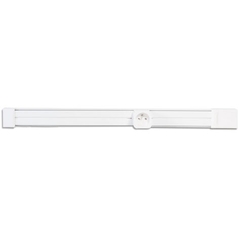 Kit rail électrique et prise coulissante 250V – 1m – Puissance max 3450W – Intensité 16A – Installation intérieure facile (1/3)