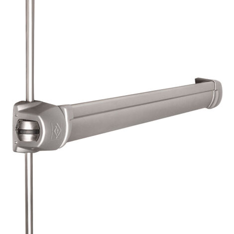 Serrure anti panique FLUID 3 points lateraux 1200mm JPM Couleur - Gris