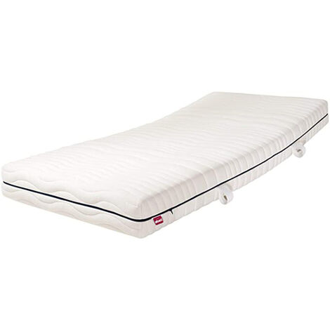 Matelas confort 7 zones orthopediques blanc ABEIL Dimension - 140X190 (1/4)