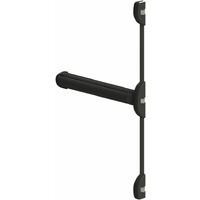 Serrure barre Antipanique Touch Bar 3 Points lateraux DOM Metalux Couleur - Noir, Dimension - 1170 mm
