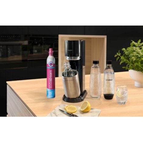 SODASTREAM DUOPACK LOT DE 2 BOUTEILLES DE RECHANGE POUR MACHINE À GAZÉIFIER DUO NOIR 10 X 19,5 X 29 CM 1047205490