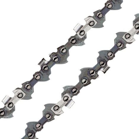 Lot de 3 Chaînes de Tronçonneuse pour Guide-Chaîne de 14" (35 cm), 52 Maillons d'Entraînement, Faible Rebond, Compatibles avec Husqvarna, McCulloch, Bosch, Ferrex, Primaster et autres