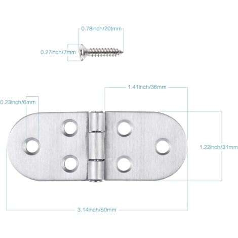 70mm Kugelschnäpper Edelstahl - Doppelkugel Türverschluss Für Schränke & Möbel