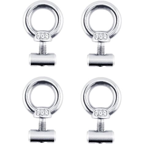 TIDTALEO Befestigungsösen 2er Pack - Edelstahl 304 Für Kajakschienen & Boote