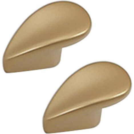 VILLFUL 2er Set Flugzeug Schubladenknöpfe - Zinklegierung, Silber