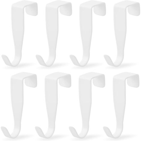 36 Stück S-Haken Weiß - Praktische Aufhänger Für Küche, Bad & Mehr