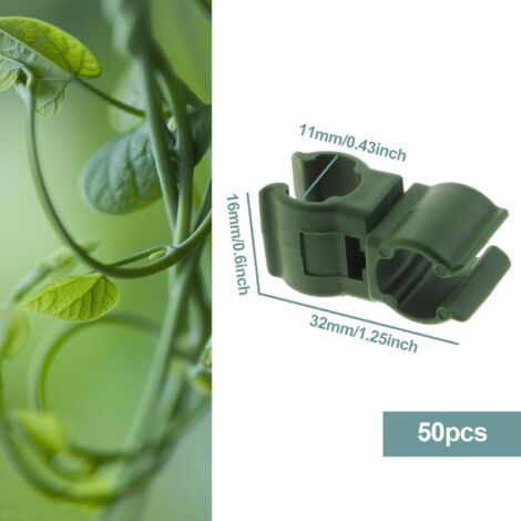 Geelin 200 Stück Pfahlarme Für Tomatenkäfig – 30 Cm, 11 Mm Durchmesser, Erweiterbare Rankgitter-Verbinder