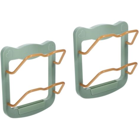 Schneidebrett Organizer Edelstahl - Wandhalterung Für Bretter & Topfdeckel 8-tlg