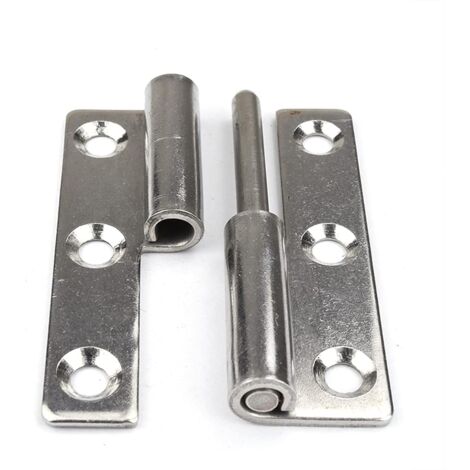 SPARES2GO Türscharnier-Set Für De Dietrich Kühl-/Gefrierschrank - 2 Scharniere Mit Dichtungen