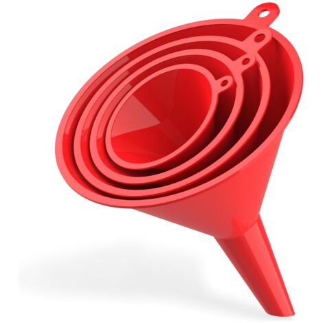 ELAYARD 2er Set Trichter - Breite Öffnung Lebensmittelecht PP