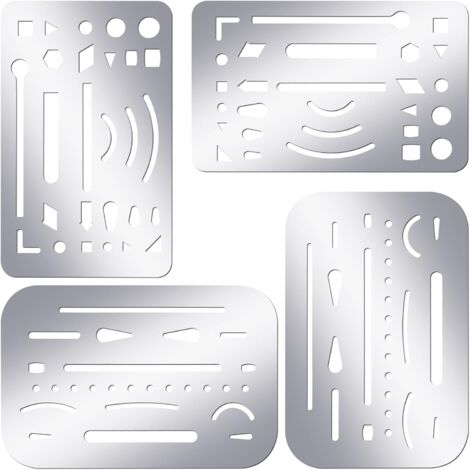 Metall-Schablone Herz – Aus Edelstahl, 20x18.5 Cm, Für Basteln, Scrapbooking, Gravur