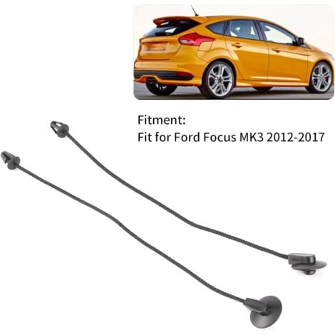 CCYKXA (280×24×10) Health Gear 2Pcs Car Parcel Shelf Tie Down Cords, Parcel Shelf Chain, Car Accessories Replacement Part for Ford Focus MK3