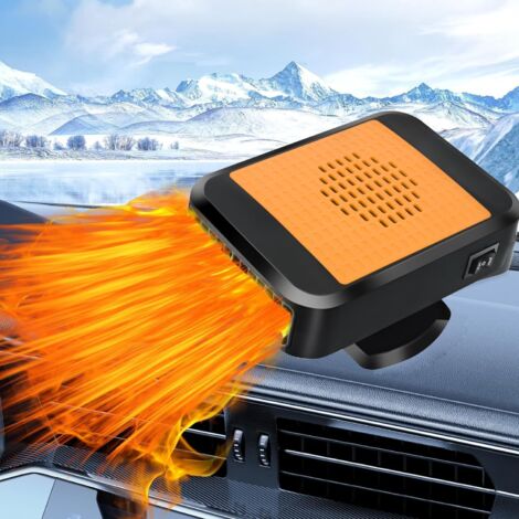 CCYKXA 12V 200W Car Heater, Portable Car Heater, Car Heater Defroster with 2 in 1 Fast Heating and Cooling Function for Car Defrosting