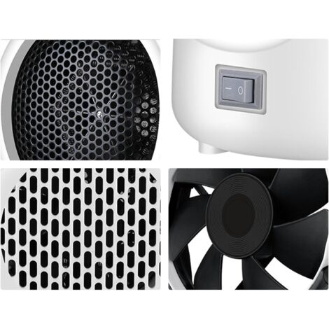 CCYKXA Indoor Space Heater, Small Space Heater, Portable Heater for Home, Small for Office  Heating Machine for Cold Winter Days, with Adjustable Temperature,