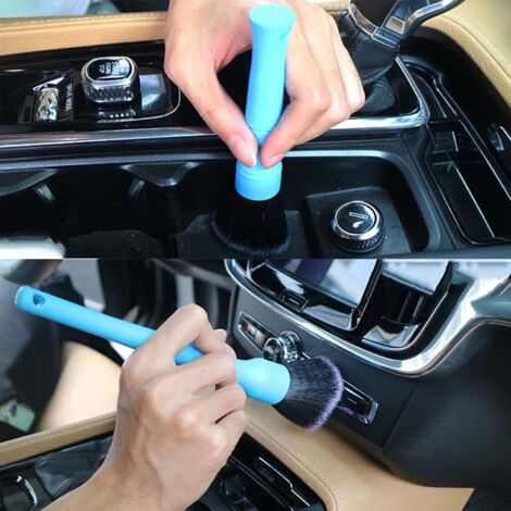 CCYKXA Car Detailing Brush Car Exterior Cleaning Brush Car Detailing Brush and Brush Kit for Car Motorcycle Automotive Cleaning Wheels, Dashboard, Interior, Exterior, Leather