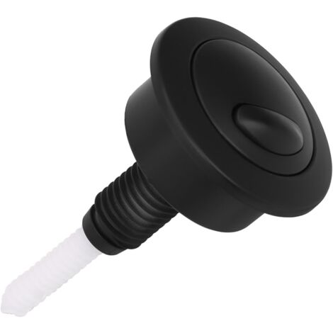 CCYKXAA （8.7×5.8×5.8cm） (black) Toilet Flush Valve Handle Float For Siamp For Optima 49 Black Toilet Push Button Double Flush For Twyford Suitable for a variety of toilet brands