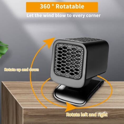 CCYKXA Car Heater, 12V 120W Portable Car Heater Defroster, Vehicle Truck Fan Defroster with 2 in 1 Fast Heating and Cooling Function for Window