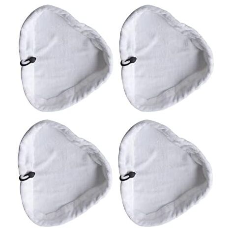 CCYKXA (270×210×10)4pcs Steam Mop Pads, Washable Cleaning Pad Cover, Universal Microfiber Steam Mop, Steam Mop Replacement
