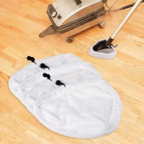 CCYKXA (270×210×10)4pcs Steam Mop Pads, Washable Cleaning Pad Cover, Universal Microfiber Steam Mop, Steam Mop Replacement