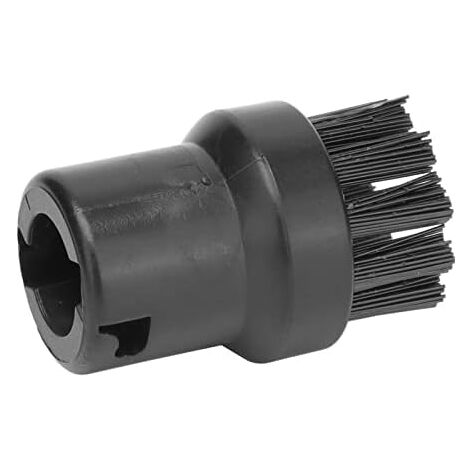 CCYKXA (26×26×40) Steam Cleaner Accessories Steam Cleaning Brush Abs Black 5 Pcs Steam Engine Brush Black Cleaning Brush Replacement Brush for Karcher Sc1 Sc2 Sc3