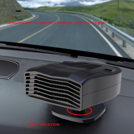 CCYKXA Portable Car Heater Defroster 150W 12V Portable Car Heater Air Demister 2 in 1 Heating and Cooling Modes for Fast Heating Defogger for Brand: HDAKDDHG