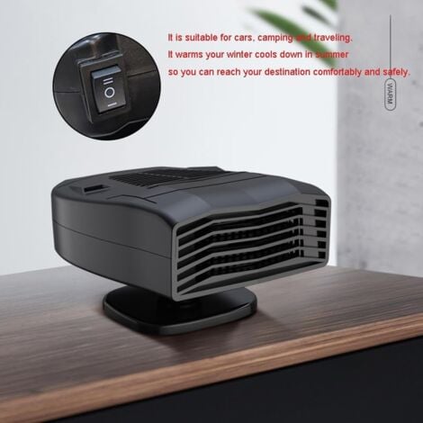 CCYKXA Portable Car Heater Defroster 150W 12V Portable Car Heater Air Demister 2 in 1 Heating and Cooling Modes for Fast Heating Defogger for Brand: HDAKDDHG