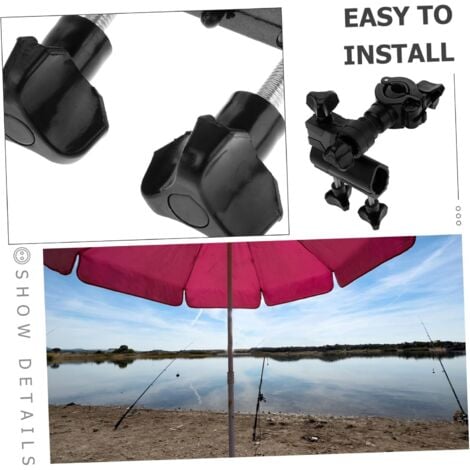 CCYKXA 11x15cm European Style Parasol Clamp for Fishing Chair Beach Umbrella Holder
