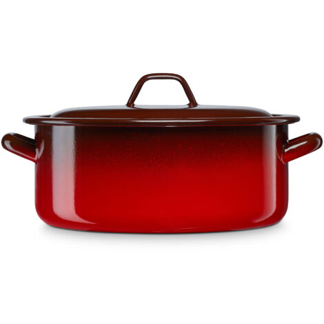 WECOOK! Professional Cazuela Alta Inducción con Tapa de Cristal 20 cm