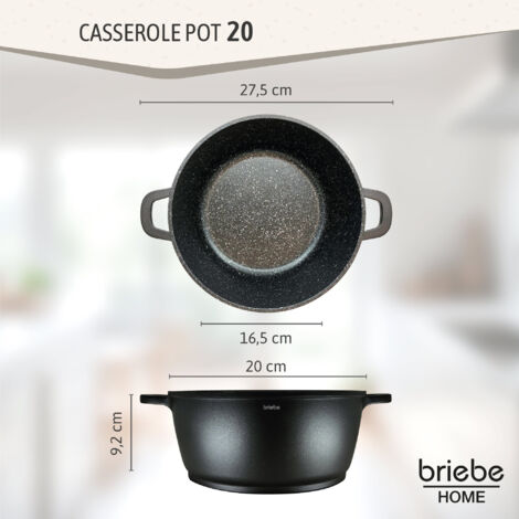 BRIEBE FP1146 Set 3 Antihaft-Induktionspfannen Tita Produktbild-Vorschau 14