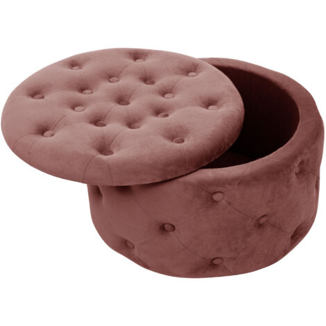 Set2 Puf Con Almacenaje DARINA Beige | Leroy Merlin