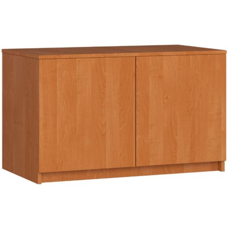 Altillo para armario AKORD S90 Aliso 90 cm 2 puertas frente en color Aliso 2 estantes 90x51x55 cm