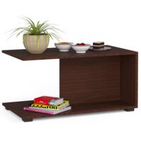 Mesa de centro AKORD MARGO Wenge 90 cm frente en color Wenge 90x50x45 cm