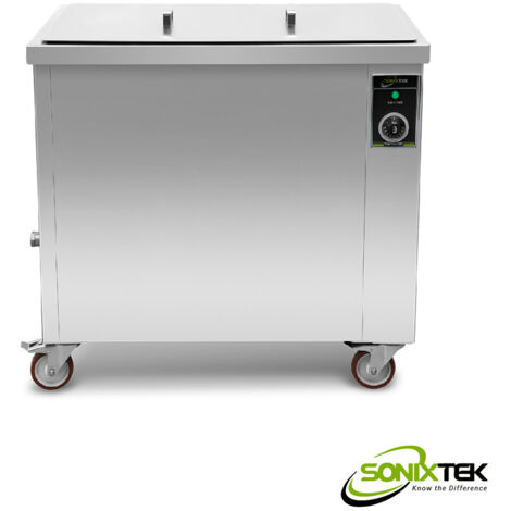 Sonixtek 206L 2520W 40kHz Industrieller Ultraschallreiniger Edelstahltank Heizungsreinigung