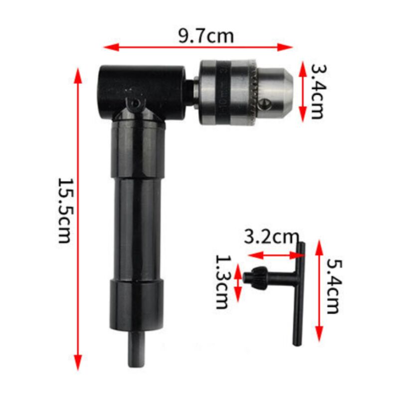 90 Degree Drill Attachment SENRISE Right Angle Drill Attachment - 90 ...