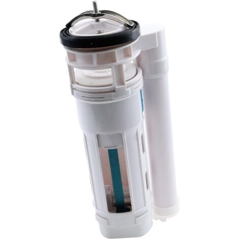 Ahlsen Replacement double flush drain valve, WC push button, height 250 mm, suitable for 65-75 mm drain hole