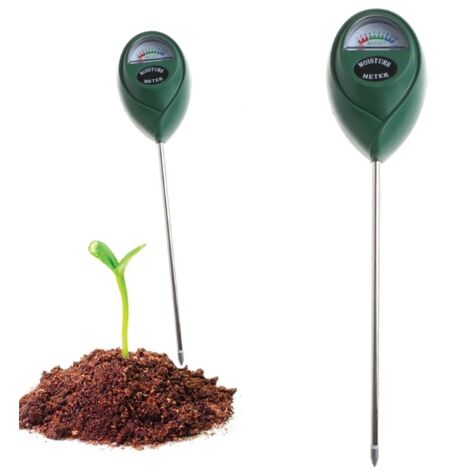 Ahlsen 1PC Soil Moisture Meter Hydrometer,Soil Moisture Sensor Plant Hygrometer,Soil Moisture Meter Soil Tester Garden Soil Tester Moisture Meter (No Battery Required)