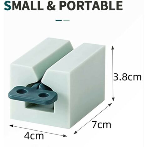 Ahlsen Roll Tube Toothpaste MAX 2 Pieces - Toothpaste Squeezer, Seat Holder, Rotating Toothpaste Dispenser for Bathroom for Face,-