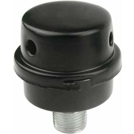 Ahlsen Pack of Metal Air Compressor Filter, 1/2 inch 20 mm Air Compressor Muffler, Air Compressor Silencer Filter, Air Compressor Intake Filter, for Oil Free Air Compressor